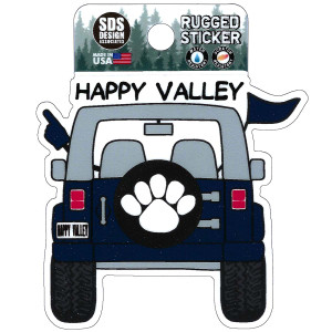 Happy Valley Jeep sticker image